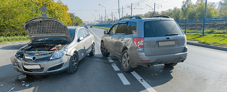Verkehrsunfall unter dem Einfluss von Alkohol oder Drogen