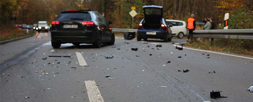 Wie verhalte ich mich richtig bei einem Verkehrsunfall?